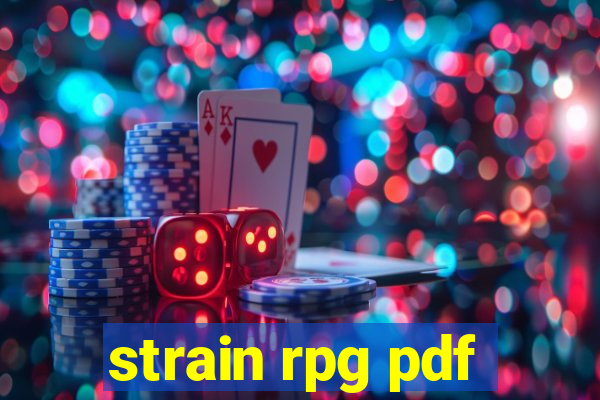strain rpg pdf